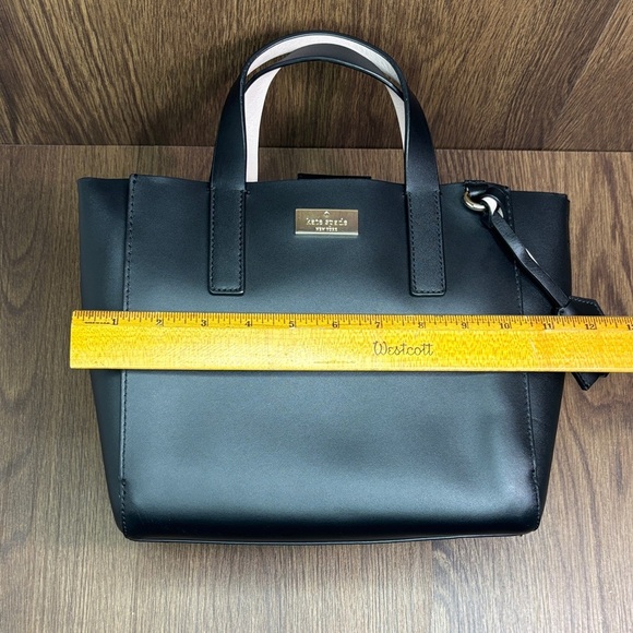 Kate Spade Black Structured Tote Bag - Picture 15 of 16
